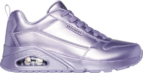 Skechers Uno Galactic Gal 177104-LAV - Lila Damen Sneaker - Sneaker für Damen mit metallischem Finish und Air-Cooled Memory Foam für optimalen Komfort. Ideal für sportliche Outfits und lässige Freizeitlooks.