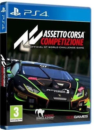Assetto Corsa Competizione - Rennspiel für Sony PlayStation 4 - PS4 Spiel mit realistischem Fahrverhalten und beeindruckender Grafik für authentisches Rennerlebnis.