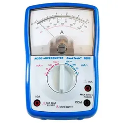 PeakTech Analog Amperemeter 10A AC/DC von PeakTech