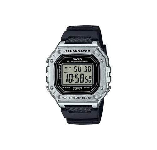 Casio Watch W-218HM-7AVEF - Armbanduhren für Herren mit sportlichem Digitaldesign, Kalenderfunktion, Stoppuhr, Alarm und Licht. Wasserdicht bis 10 bars und in eleganter Geschenkbox mit 2 Jahren Garantie.