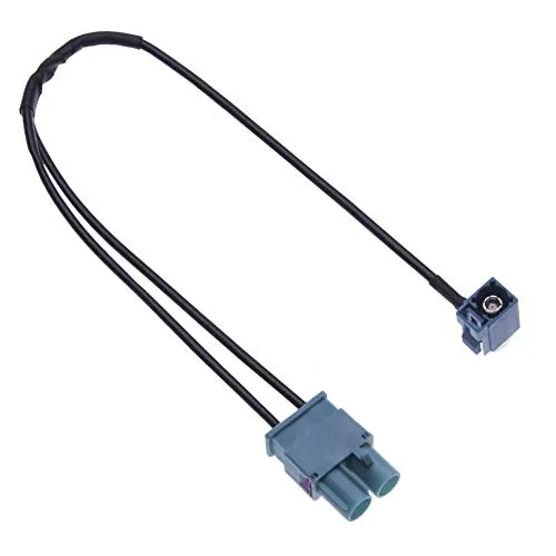 Dual Fakra Autoradio Antennenadapter | Doppel Fakra Stecker Fahrzeug Antenne Stereo FM Navigation GPS-Anschluss