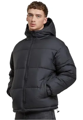 Urban Classics Basic Jacket with Hood Black, XL