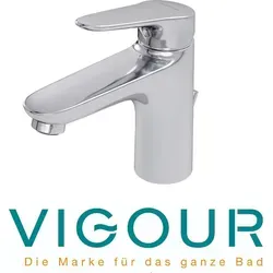 VIGOUR Clivia Einhand Waschtischbatterie mit Ablaufgarnitur