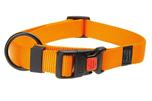 Karlie Art Sportiv Plus Halsband verstellbar neue universal Farben Mix and Match L: 40 - 55 cm B: 20 mm M orange