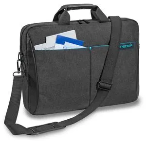 Pedea Laptoptasche Lifestyle, 66065004, schwarz, wasserabweisend, Nylon, bis 17,3 Zoll
