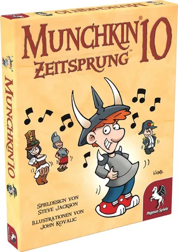 Munchkin 10 - Zeitsprung (DE) Kartenspiel Erweiterung