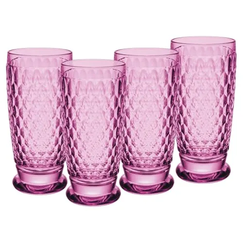 Villeroy & Boch Boston Coloured Longdrinkglas 400 ml in rot von Villeroy & Boch