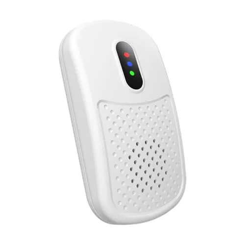 Mäusevertreiber Ultraschall Mäuseabwehr Mäuseschreck Pest Repeller | Dual Frequenz Effizienz Rattenabwehr für die Kontrolle der Ratten Kakerlaken Insekten Spinne, ABS Material