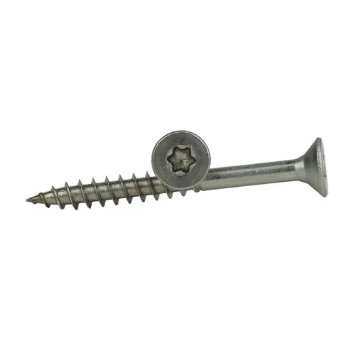 Schäfer-Peters GmbH Spanplattenschraube Spanplattenschraube Senkkopf, Edelstahl A2, 5,0x40 mm, TX 25, (200 St)