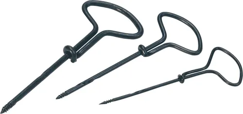 Handlochbohrer 3-tlg. Handbohrer Knotenring Kastanienbohrer