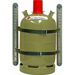 Gasflaschenhalterung für Wohnwagen und LKW - Robuste Halterung für Gasflaschen, ideal für Wohnmobile und Sprinter, sorgt für sichere Befestigung und Platzersparnis.