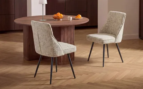 Küchen- und Esszimmerstühle Grau von DUBI Möbel