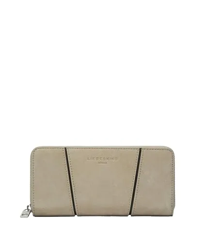 LIEBESKIND Berlin Leder Geldbörse Gigi Zip Around Wallet Beige