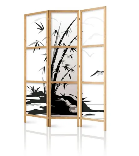 framed concept Paravent Raumteiler aus Holz, einseitig, im orientalischen Stil, 3-teilig: 135 x 172 cm oder 5-teilig: 225 x 172 cm