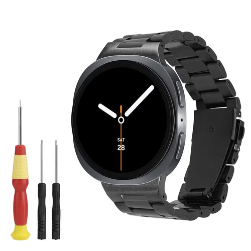 Edelstahl Uhrenarmband für Samsung Galaxy Watch 8 Galaxy Galaxy Watch 8 Classic