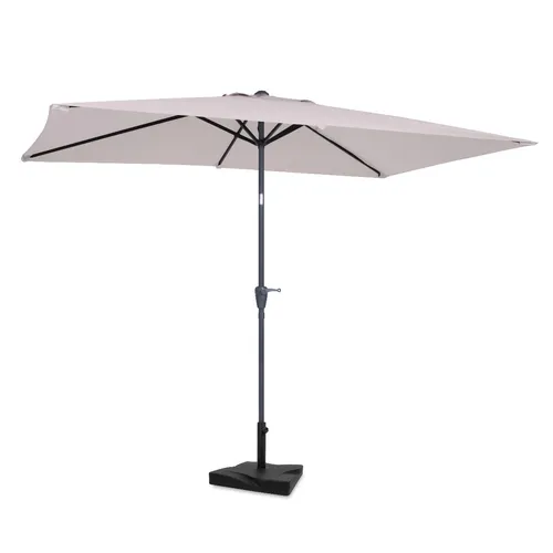 VONROC Sonnenschirm rechteckig 200x300 in beige von VONROC