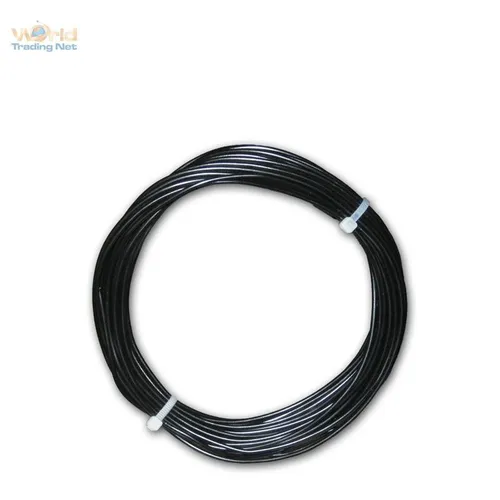 10m Litze schwarz einadrig flexibel 0,5mm², Kabel Lütze, Schaltdraht 0,62€/m