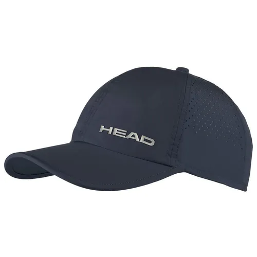 HEAD Pro Player Cap navy, One Size - Sportliche Cap aus Mikrofaser-Polyester, atmungsaktiv mit UV-Schutz und ideal für Turniere, bietet modernen Komfort und stylisches HEAD-Branding.