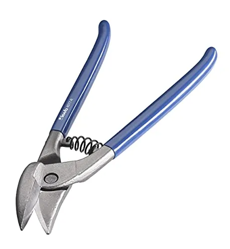 kwb Profi Blech-Schere Rechts-Schnitt 260 mm f. enge Kurven, Schneiden für Blech max. 1,5 mm und Edelstahl / V2A bis 1 mm ausgelegt