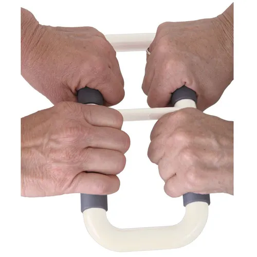 PIMPF Aufrichtgriff - Aufstehhilfe für müheloses Aufstehen, ideal für Senioren oder Personen mit Mobilitätseinschränkungen. Kompakt, mit Antirutschbelag, max. Belastbarkeit 120 kg.