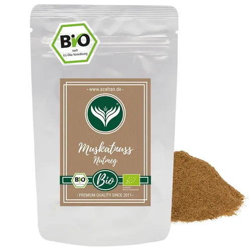 Bio Muskatnuss gemahlen 100g