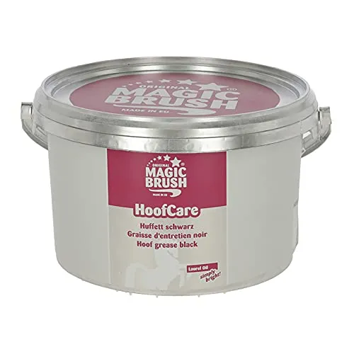 Kerbl 3223378 MagicBrush Huffett, Schwarz, 2500ml Volumen, 6 Stück