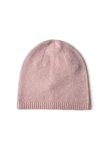 Street One Damen 5706432 Feinstrick Beanie, Rosewood pink Melange, Regular