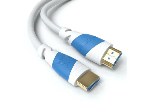 JAMEGA HDMI Kabel 2.0 4K U-HD High-Speed 3D Ethernet Full HD ARC 1080p HDR HDMI-Kabel, HDMI 2.0, HDMI Typ-A-Stecker auf HDMI Typ-A-Stecker (50 cm)