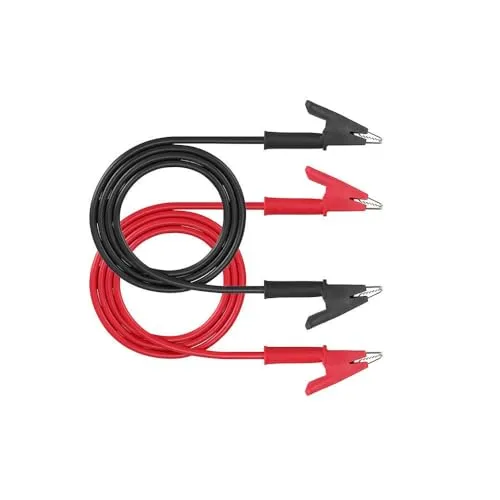 Aofan 2x Prüfkabel mit Krokodilklemmen