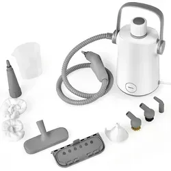 GOPLUS Hand Dampfreiniger 1000W – Tragbarer Hochleistungs-Dampfreiniger mit 300ml Wassertank
