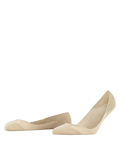 FALKE Damen Füßlinge Invisible Step Medium Cut Box W In Baumwolle unsichtbar einfarbig 1 Paar, Beige Cream 4011, 41-42
