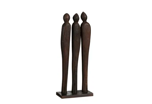 Mica Decorations Pegara Skulptur aus Mangoholz - Verleihen Sie Ihrem Zuhause mit der Pegara Skulptur von Mica Decorations einen stilvollen Akzent. Aus FSC®-zertifiziertem Mangoholz gefertigt, besticht sie durch ihre dunkelbraune Farbe und passt perfekt in jedes Interieur. Maße: L7 x B18 x H46 cm.