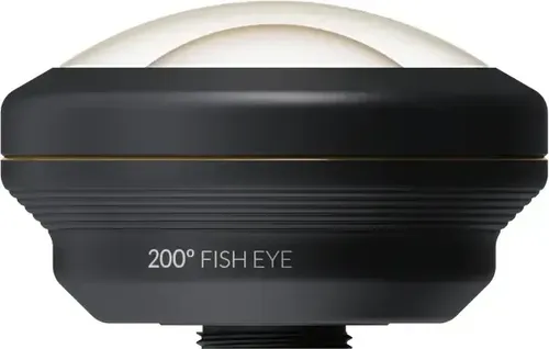 Shiftcam LensUltra 200° Fisheye Handyobjektiv - Weitwinkelobjektive mit 200° Sichtfeld, ideal für kreative Aufnahmen und beeindruckende Panorama-Fotos.