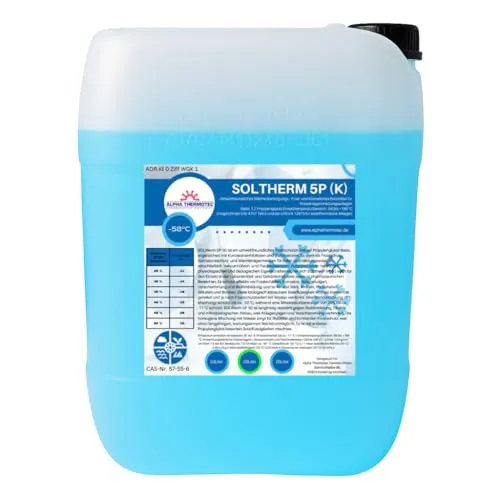 HDmirrorR Solarflüssigkeit 20 l blau Konzentrat bis -58° C Frostschutz, Solarfluid, Solarliquid, Wärmeträgermedium