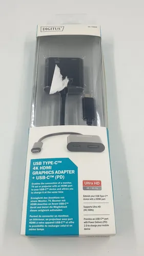 Produktbild Digitus DA-70856 USB-C auf HDMI 4K Adapter + USB-C_0.08_5