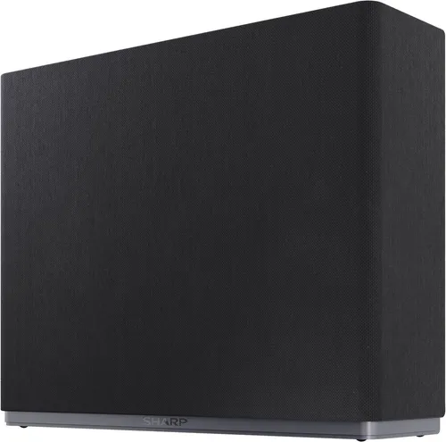 Sharp Audio-System CP-AWS0101: Kompakter Subwoofer mit WLAN in grau von Sharp