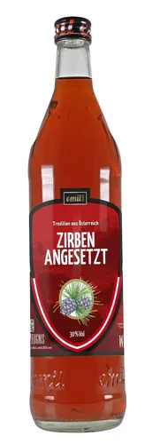 Emil Zirben Schnaps angesetzt 30% 0,7l - EINWEG