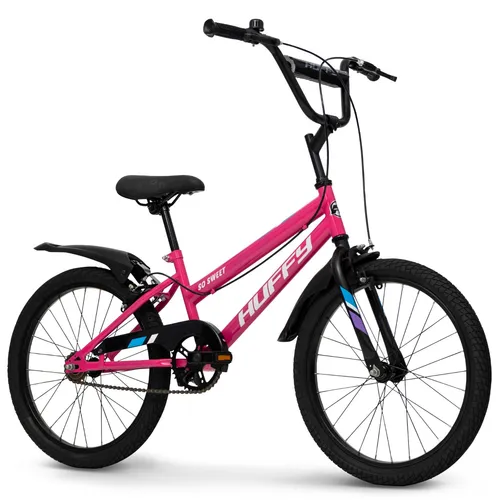 Huffy So Sweet 20-Zoll Mädchenfahrrad - Rosa - Süßes 20-Zoll Mädchenfahrrad von Huffy, ideal für kleine Abenteurerinnen. Mit verstellbarem Sattel und zuverlässigen Bremsen sorgt es für sicheres Fahren und viel Spaß im Freien.