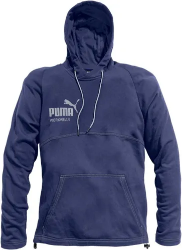Puma Hoodie marine-grau - Arbeitspullover aus hochwertigem Material, bietet Komfort und Wärme für lange Arbeitstage.