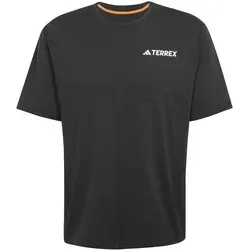 adidas Terrex MT Laufshirt Herren - Schwarz, Größe XL - Herren-Shirts für dynamische Outdoor-Abenteuer. Das leichte Laufshirt mit AEROREADY Technologie sorgt für ein trockenes Tragegefühl und optimale Luftzirkulation.