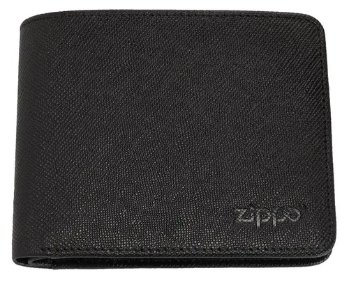 Zippo Portemonnaie RFID Schutz, Echtleder Saffiano, Made in USA, Geschenkbox