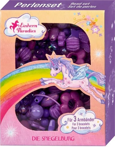 Perlenset Lila - Einhorn-Paradies Bastelset