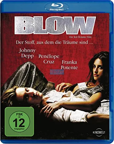 Blow [Blu-ray] - Packender Crime-Film mit Johnny Depp, bewertet ab 12 Jahren, ideal für Filmabende.