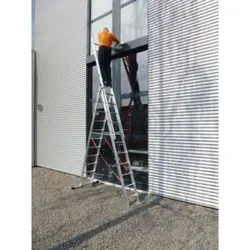 Euroline 207 Mehrzweckleiter 3x8 Sprossen von euroline