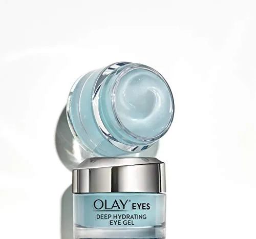 Olay Eyes Deep Hydrating Eye Gel für müde, dehydrierte Haut mit Hyaluronsäure, 15 ml