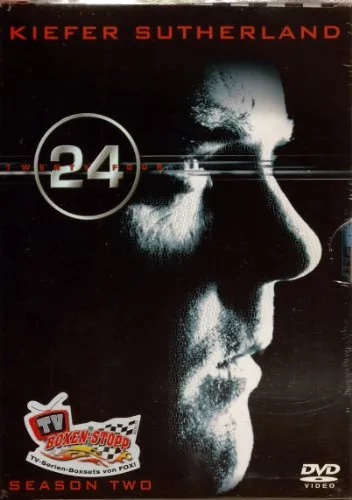24-Season 2 (7 DVDs) - Spannende Action-Serie - Fernsehserie Box Set mit Kiefer Sutherland, bietet packende Action und Drama in 24 intensiven Stunden. Ideal für Serienliebhaber!