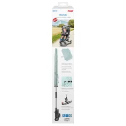 reer GmbH reer ShineSafe Kinderwagen-Sonnenschirm, UV 50+, Sonnenschirm ideal für den Rundum-Schutz, Farbe: mint 84173