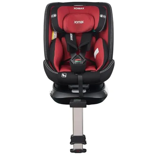Drehbarer Auto Kindersitz 360° mit Standfuß für Kinder - Sicherer Kinderautositz für 9 bis 36 kg, drehbar für einfaches Ein- und Aussteigen, geprüft nach ECE R129 und mit ISOFIX für maximale Sicherheit.
