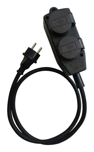 Fortis Verlängerungskabel 4-Fach 5m H07RN-F3G1,5