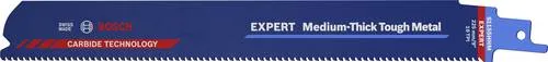Expert Säbelsägeblatt 'Medium-Thick Tough Metal' S 1155 HHM, 3 Stück - Werkzeugteil für präzises Schneiden von Blech, Edelstahl und Metall, mit einer max. Schnitttiefe von 175 mm, ideal für anspruchsvolle Anwendungen.